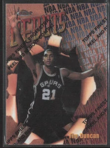 1997-98 Finest #101 Tim Duncan - Picture 1 of 2