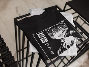 Unisex Hanako kun Shirt,Yugi Amane,Jibaku Shounen tee,Toilet bound,Hanako-san - Picture 1 of 4