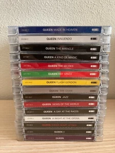 Queen _ 40th Anniversary 15 X CD Album TEST PRESSING Complete Discography Italy - Picture 1 of 11