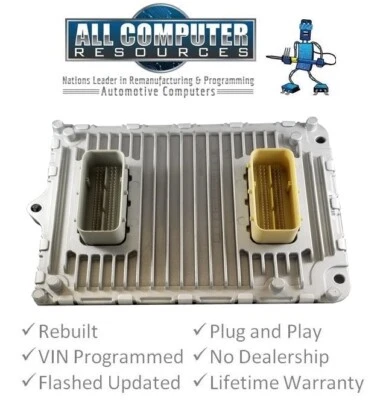 Chrysler 300 2015 3,6 L PCM ECM ECU pieza # 68230312 motor computador Foto 1 de 2