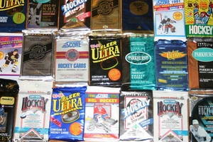 HUGE INVENTORY OLD HOCKEY NHL Cards NEW Unopened Packs Wax Box Lot - Picture 1 of 1