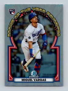 2023 Bowman Miguel Vargas RC ROTY Favorites Insert Los Angeles Dodgers - Bild 1 von 2