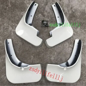 4x Para Toyota Highlander 2007-2010 Guardabarros Rueda Guardabarros Salpicaduras Blanco - Imagen 1 de 1