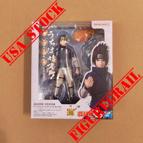USA SH Figuarts Naruto Sasuke Uchiha Genius Prodigy Ninja Blood of Uchiha NEW Cover