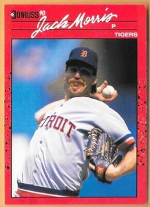 Jack Morris Detroit Tigers #639 - Donruss casi nuevo-como nuevo 1990 - Imagen 1 de 2