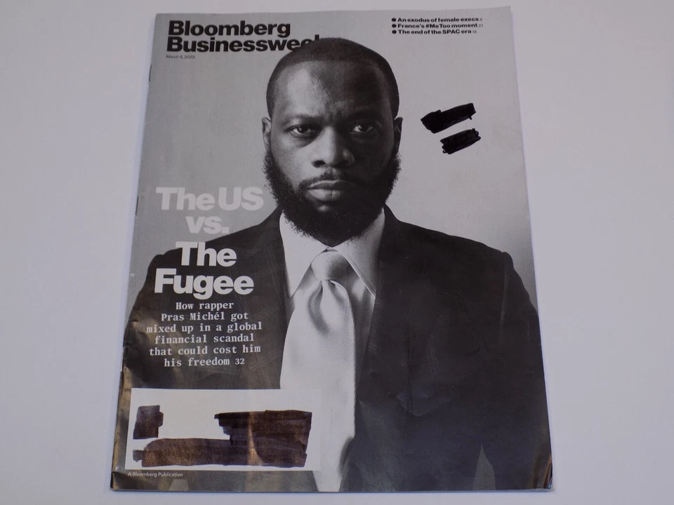 Bloomberg Magazine Business Week Mar6 2023 US The Fugee Rapper Pras Michel MeToo - Image 1 of 1