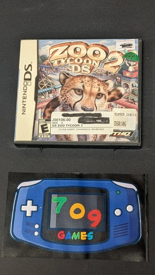 Zoo Tycoon 2 DS (Nintendo DS, 2008) 3DS - Imagem 1 de 1