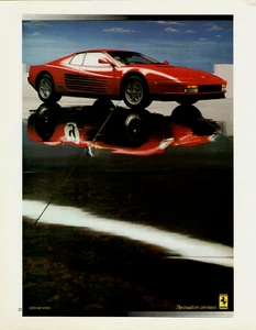 1991 Ferrari Testarossa Le Mans Winning 1960 TR250 59/60 Image VINTAGE PRINT AD - Picture 1 of 2