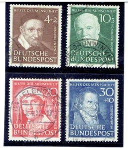 ALEMANIA 1951 Retratos FU CV $122.00 - Imagen 1 de 1