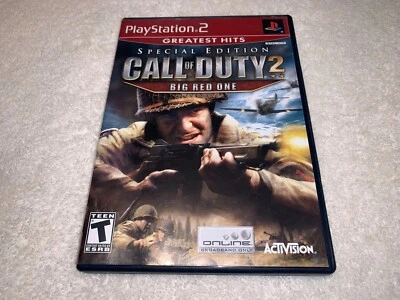 Call of Duty 2: Big Red One - Special Edition (Playstation PS2) GH Complete Exc! - Image 1 of 4