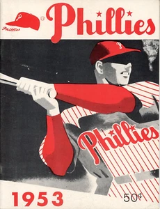 1953 Philadelphia Phillies Official Yearbook EXCELLENT Condition (2) - Picture 1 of 1