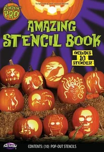 INCREÍBLE LIBRO DE PLANTILLAS JACK-O-LANTERN TALLA CALABAZA - Imagen 1 de 2