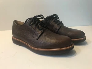 Samuel Hubbard Brown Leather Walking Shoes Men’s Size - 10.5 Wide - Vibram Soles - Picture 1 of 10
