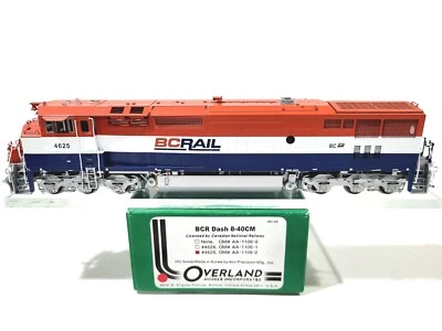 Overland OMI BCR Dash 8-40CM British Columbia Railway #4625 HO Brass #AA-1106-2 - Image 1 of 4