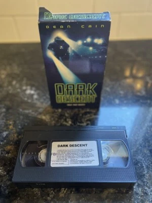 Dark Descent VHS 2001 Michael Cain HTF CULT Thriller Sci-Fi Out Of Print RARE!! - Image 1 of 4