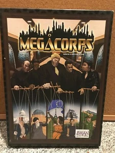 Z-Man Games Megacorps 2009 Indie Board Game Open Box Unplayed! (Parts sealed!) - Picture 1 of 11