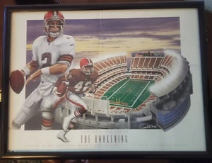 Cleveland Browns poster 18 x 24 The Awakening - Picture 1 of 1
