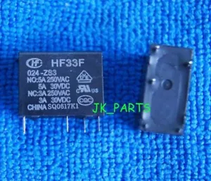 Relé #D7 10 piezas HF33F-012-ZS3 JZC-33F-012-ZS3 12VDC - Imagen 1 de 4