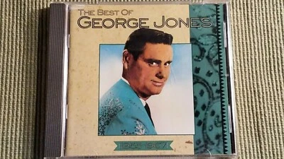 GEORGE JONES THE BEST OF 1955-1967 18 TRACK CD FREE SHIPPING RHINO — 第 1/2 张图片