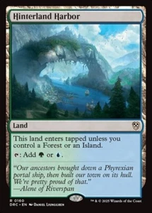 MTG - HINTERLAND HARBOR - Aetherdrift Commander (R) - Picture 1 of 1