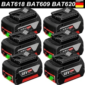 Batería 6X 8,0Ah para Original Bosch 18V Professional GBA GSR BAT618 BAT609 BAT620 - Imagen 1 de 23