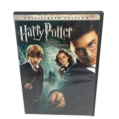 Harry Potter and the Order of the Phoenix DVD Full Screen Edition Very Good - Image 1 of 3