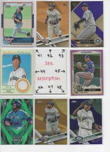 Seattle Mariners LOADED U-Pick  Serial #d JERSEY AUTO Rookie  AROD GRIFFEY FELIX