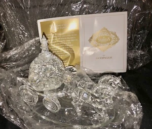 Vintage Godinger Shannon Crystal Cinderella Carriage - Picture 1 of 9