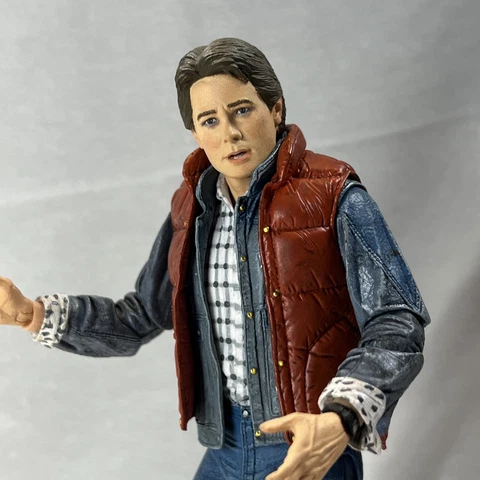 NECA Back To The Future Marty McFly Ultimate Action Figure Loose Figure BTTF Cover