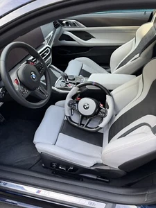 The Newest 2025 OEM BMW SilverStone Heated Touch Sensor Carbon Steering Wheel - Foto 1 di 9