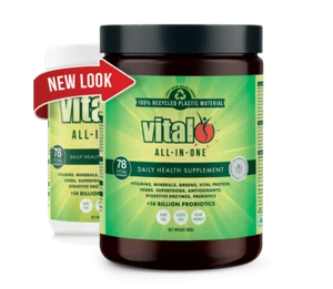 VITAL GREENS ALL IN ONE - BEST SELLING GREEN SUPERFOOD BLEND! SUPER FOOD GREENS - Picture 1 of 5
