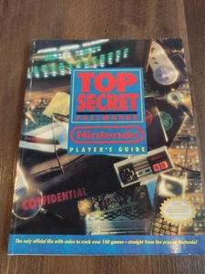 Vintage Nintendo Top Secret Passwords Power Players Strategy Guide NES 1992 - Picture 1 of 6