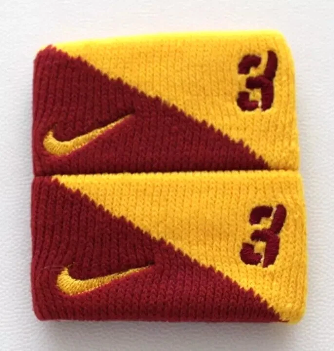 Nike USC Trojans Bicep Bands NCAA Football #3 Team Crimson/University Gold - Image 1 of 2