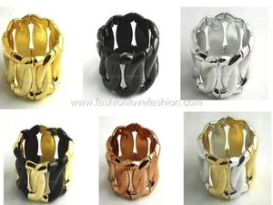 POLYCAST STRAND STRETCH BRACELET WRISTBAND 9 COLORS - Picture 1 of 10