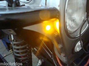 Se adapta a Jeep 2000 TJ ÁMBAR LED PAR de indicadores de giro de 12 voltios - Imagen 1 de 4
