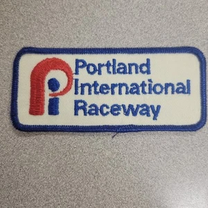 Portland International Raceway Patch Oregon NASCAR Auto Racing Vtg 80s 90s - Picture 1 of 4