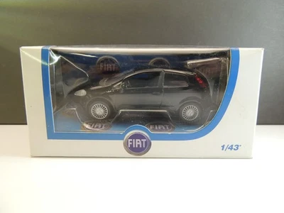 NOREV 1:43 FIAT Grande Punto 2005 * 3 porte nero * edizione lancio logo blu - Immagine 1 di 4