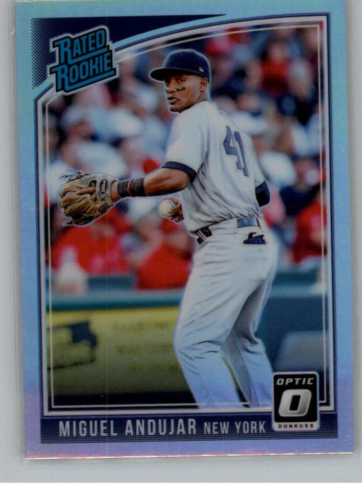 2018 Donruss Optic Holo Silver MLBPA Baseball Parallel Cards Pick From List - Image 1 of 1