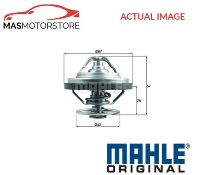 ENGINE COOLANT THERMOSTAT MAHLE ORIGINAL TX 158 87 I NEW OE REPLACEMENT - Image 1 of 4