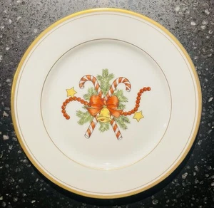 4 Fitz and Floyd St. Nicholas Christmas Desert Plate 6.5” Japan Set Of Four - Picture 1 of 4
