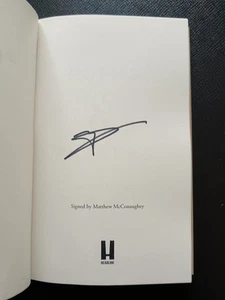 SIGNED Matthew McConaughey - Poems & Prayers 1st Edition Hardback Book AUTOGRAPH - Bild 1 von 5