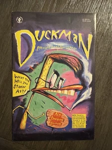 Duckman #1 VF to VF+ 1st Series Dark Horse Comics 1990 - Picture 1 of 2