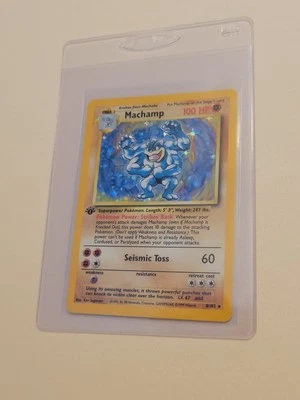 Machamp - Pokemon Base Set 2 2-Player Starter Set  First Edition #8 - Near Mint - Image 1 of 4
