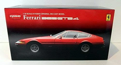 1/18 Ferrari 365GTB 4 Daytona 1969 Red K08161R Finished Product Model Car Kyosho - Image 1 of 1