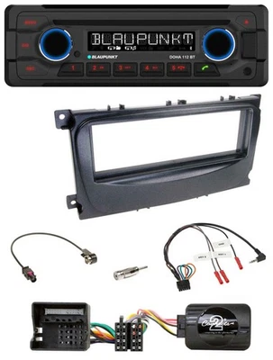 Blaupunkt Lenkrad MP3 CD Bluetooth USB Autoradio für Ford Focus C-Max Galaxy ab - Bild 1 von 4