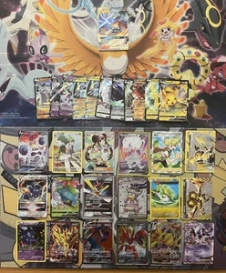 Pokemon Card Full Art Alt Art Promo Etc Rosa Mewtwo Reshiram & Charizard Fire - Picture 1 of 12