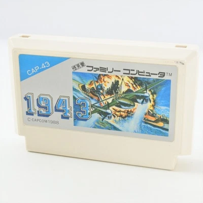 Famicom 1943 The Battle of Valhall Cartridge Only Nintendo 2386 fc - Image 1 of 4
