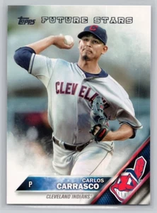 2016 Topps #140 Carlos Carrasco Cleveland Indians - Imagen 1 de 2