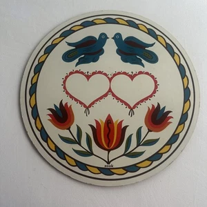 Letrero hexagonal holandés de colección Pennsylvania amor y prosperidad decoración del hogar zook tulipanes - Imagen 1 de 20