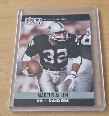1990 Pro Set Marcus Allen #538 Los Angeles Raiders NFL Football - Image 1 of 2